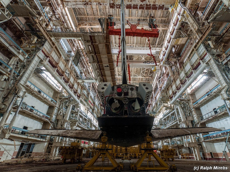 Illustration for article titled These Are the Sad Remains of the Soviet Space Shuttle Program